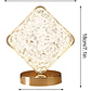 Lámpara De Mesa Recargable De Lujo 3 Tonos De Luz Decorativa Color De La Estructura Dorado - Miniatura 5