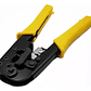 Pelacables Crimpeador De Cable Red Alicate Engarzar Prensa - Miniatura 1