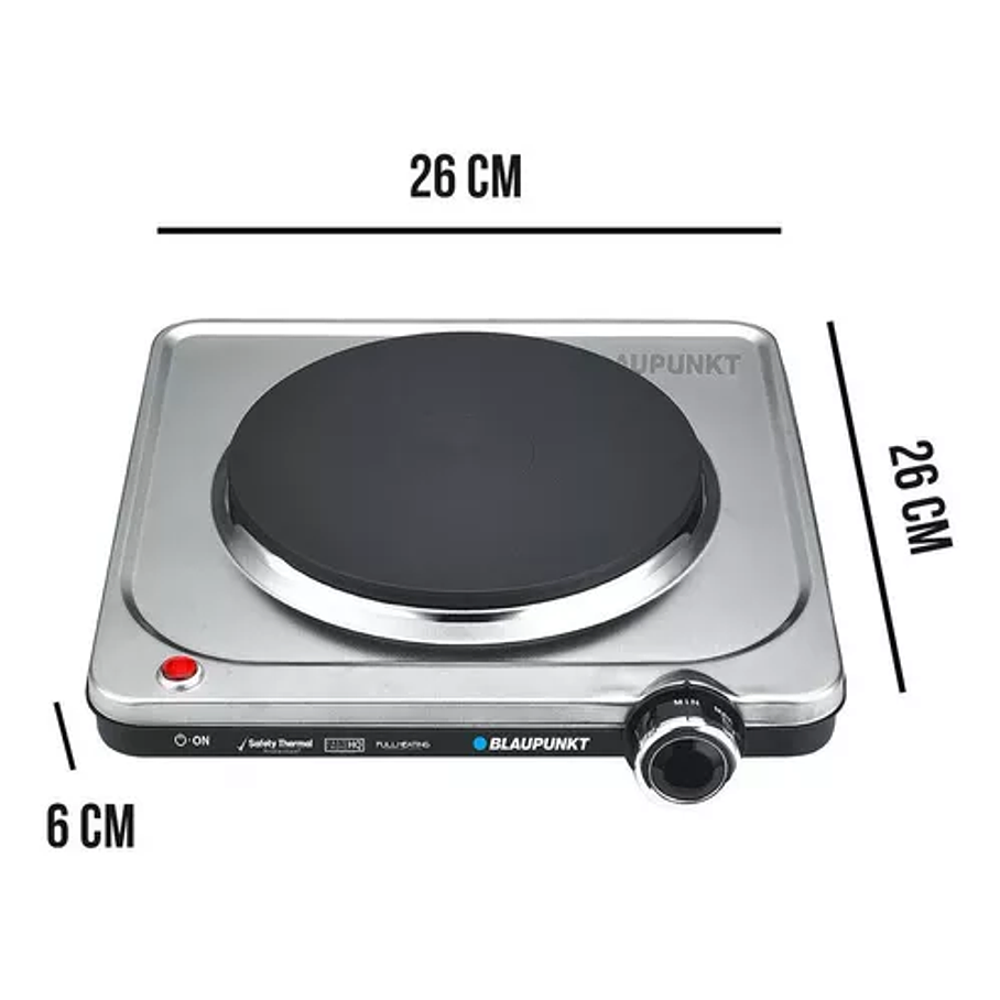 Encimera Eléctrica Blaupunkt Bpae6900 Acero Inoxidable 220v 3