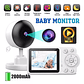 Monitor De Bebé En Pulgadas + Monitoreo Remoto + Cámara Ipc - Miniatura 3