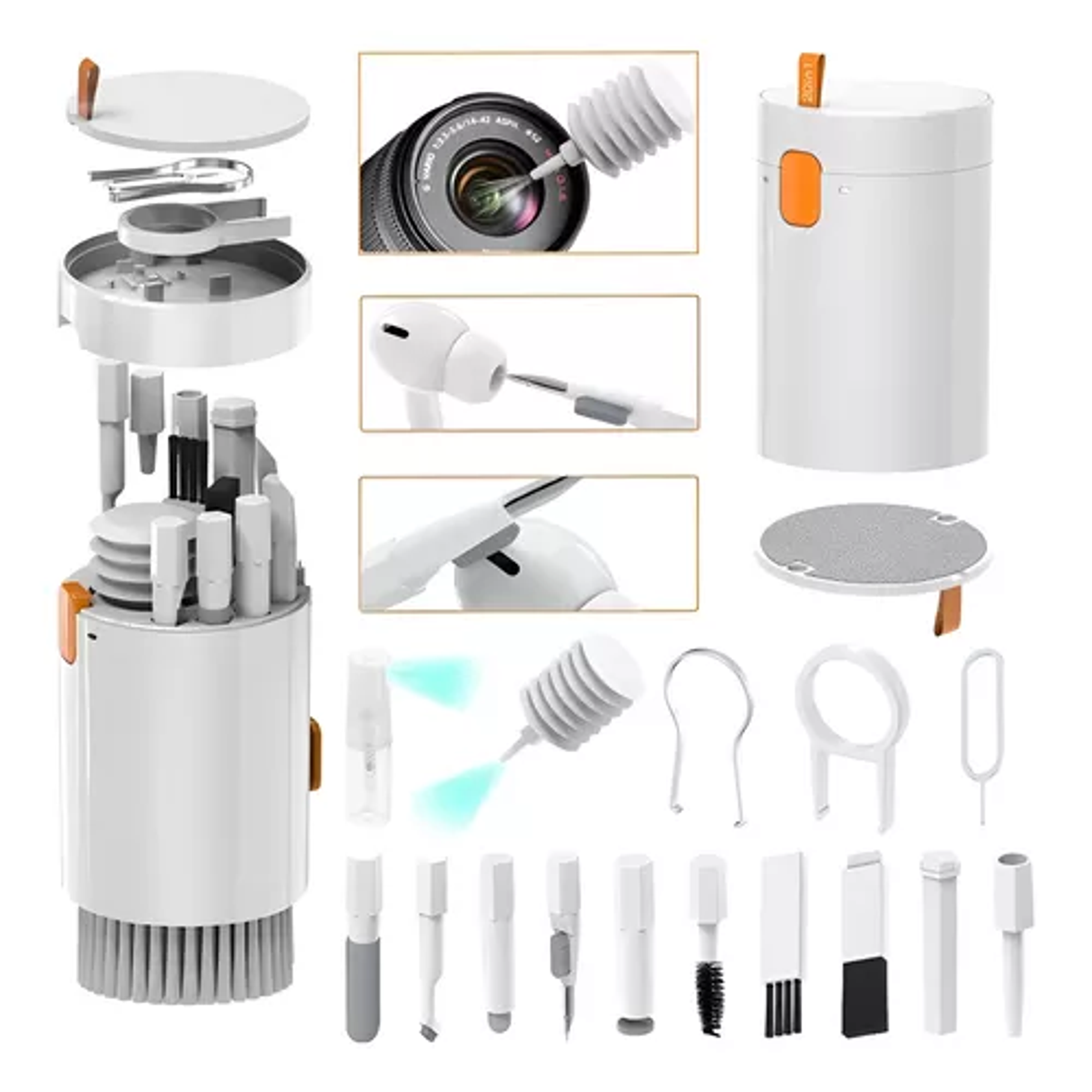 Limpiador Pc Celular Portátil 20 En 1 Kit Limpieza Teclado 1