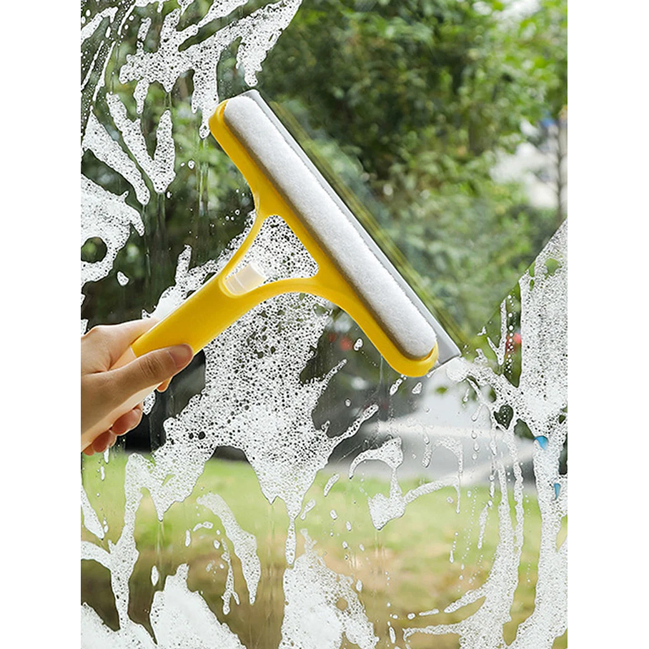 Cepillo Para Raspar Vidrios, Tres En Uno 2