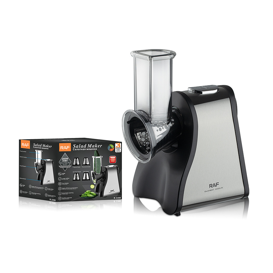 Rebanador Rallador Eléctrico Triturador de Alimentos 1