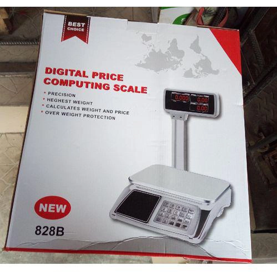 Pesa Digital Electronica Calcula Precio 40kg 3