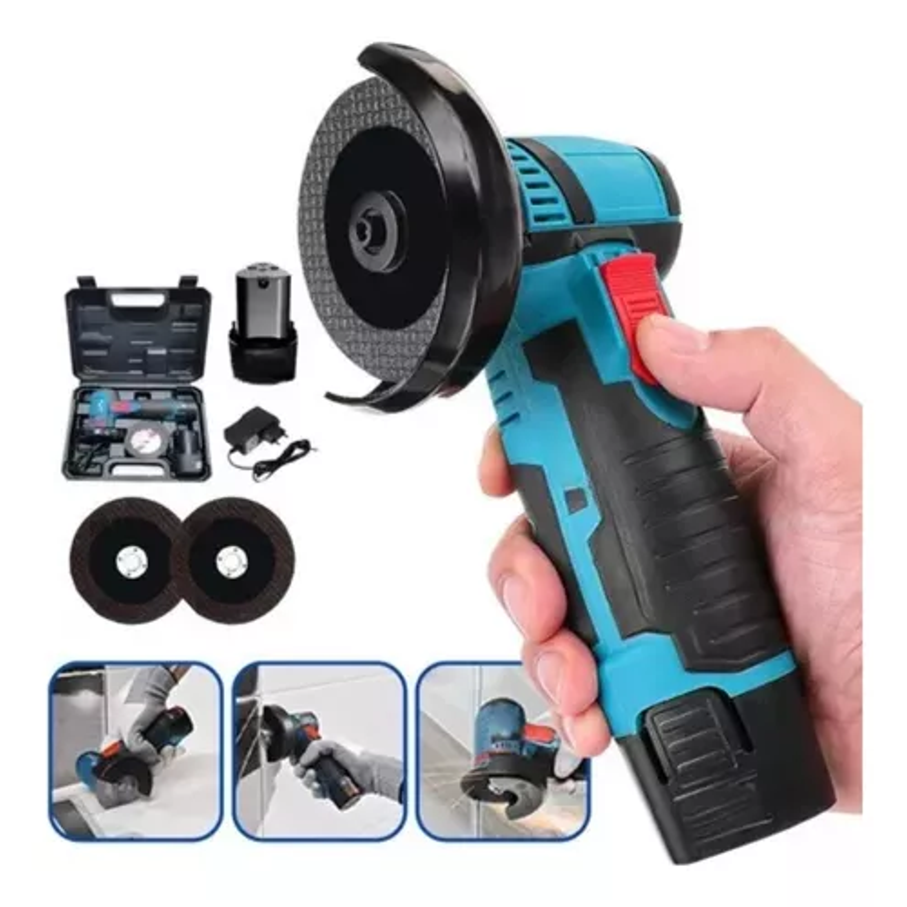 Mini Amoladora Angular Pequeña, Máquina Pulidora  1