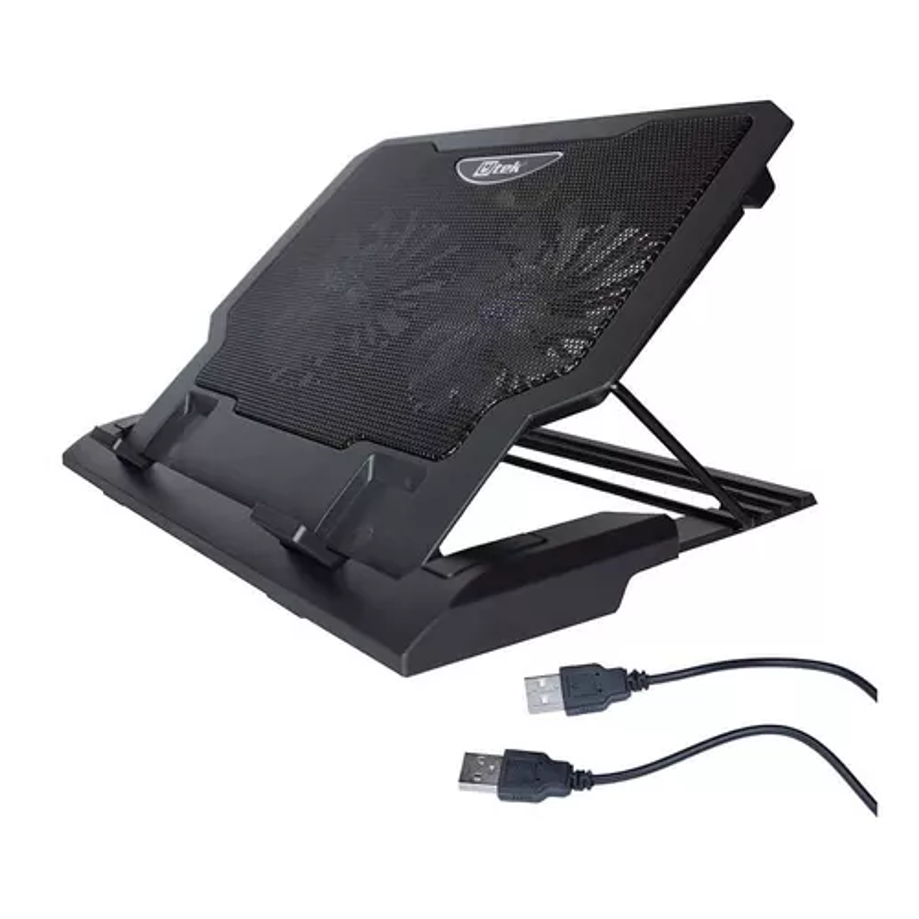 Base Ventilador Notebook Utek 12 A 17 Pulgadas Ut-ntc020  2