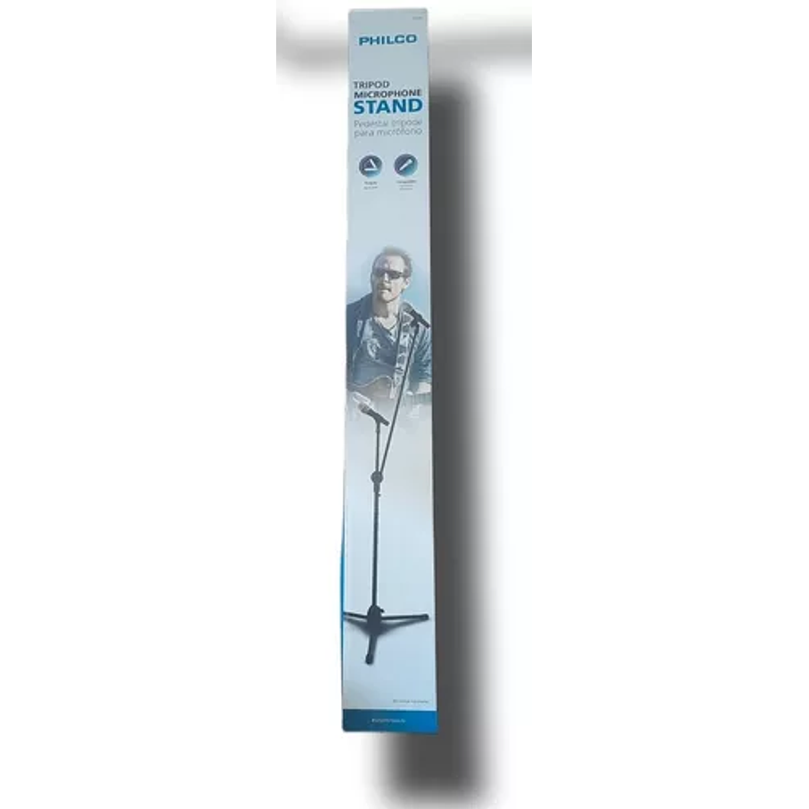 Soporte Pedestal De Micrófono Con Boom Philco Todoaudio 5