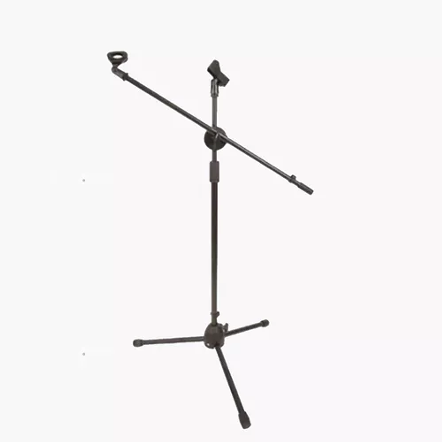 Soporte Pedestal De Micrófono Con Boom Philco Todoaudio 1