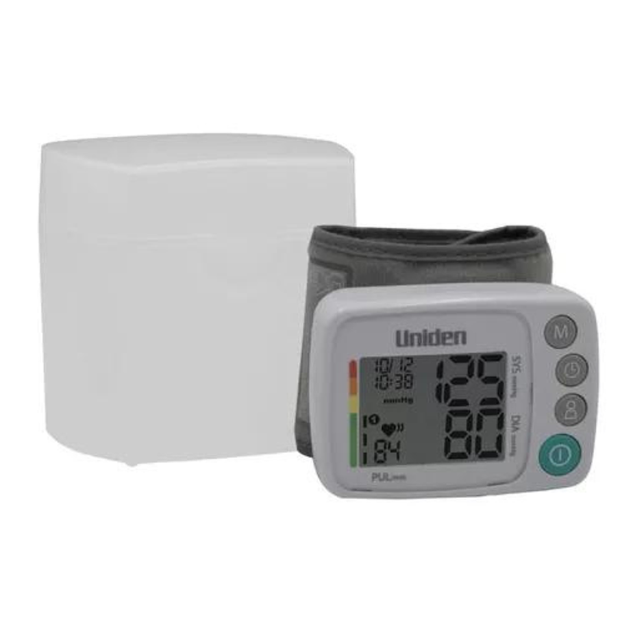 Medidor Presion Arterial Uniden Muñeca Am-2102 2