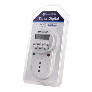 Timer Temporizador Digital Semanal 24/7 Powerlab - 9235