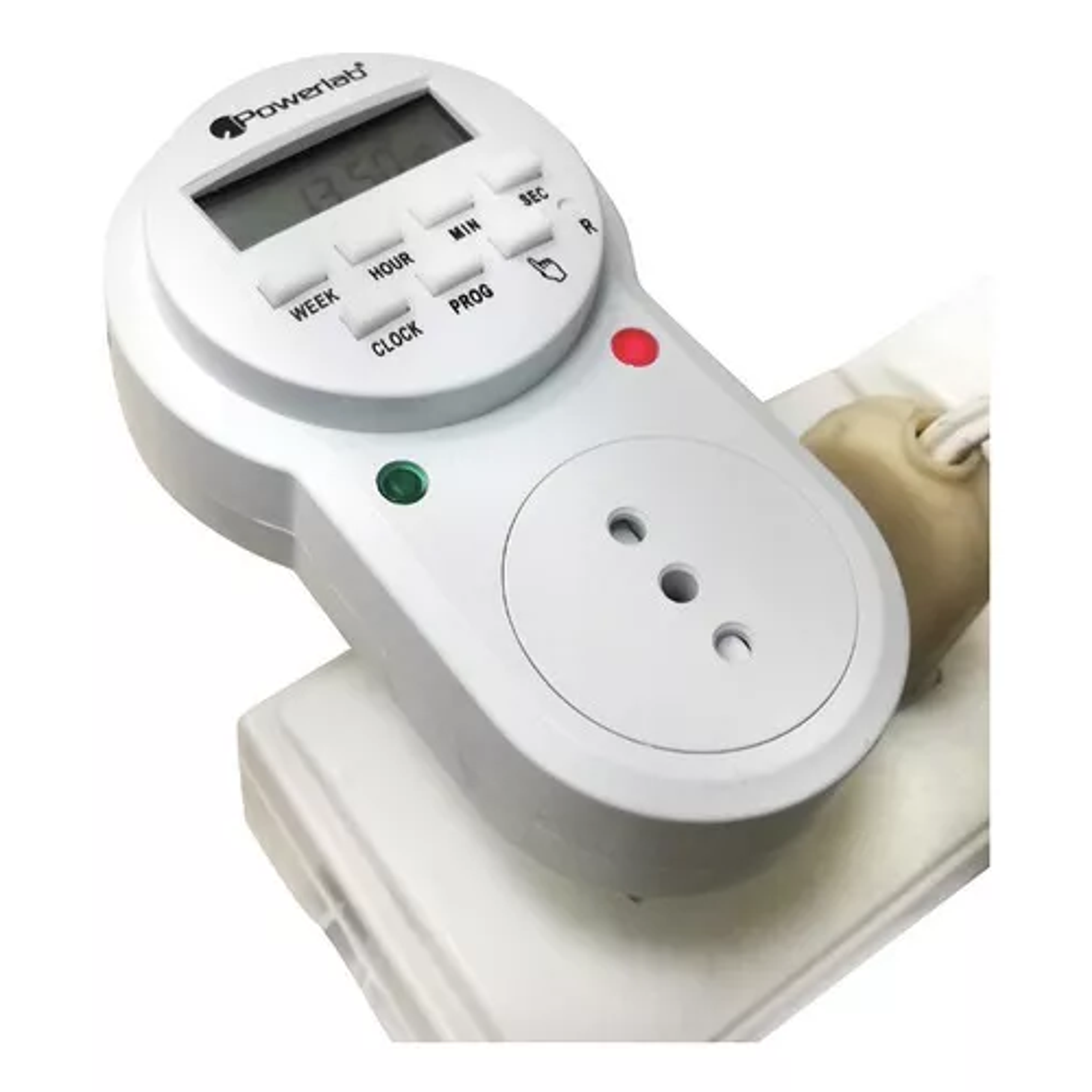 Timer Temporizador Digital Semanal 24/7 Powerlab - 9235 4