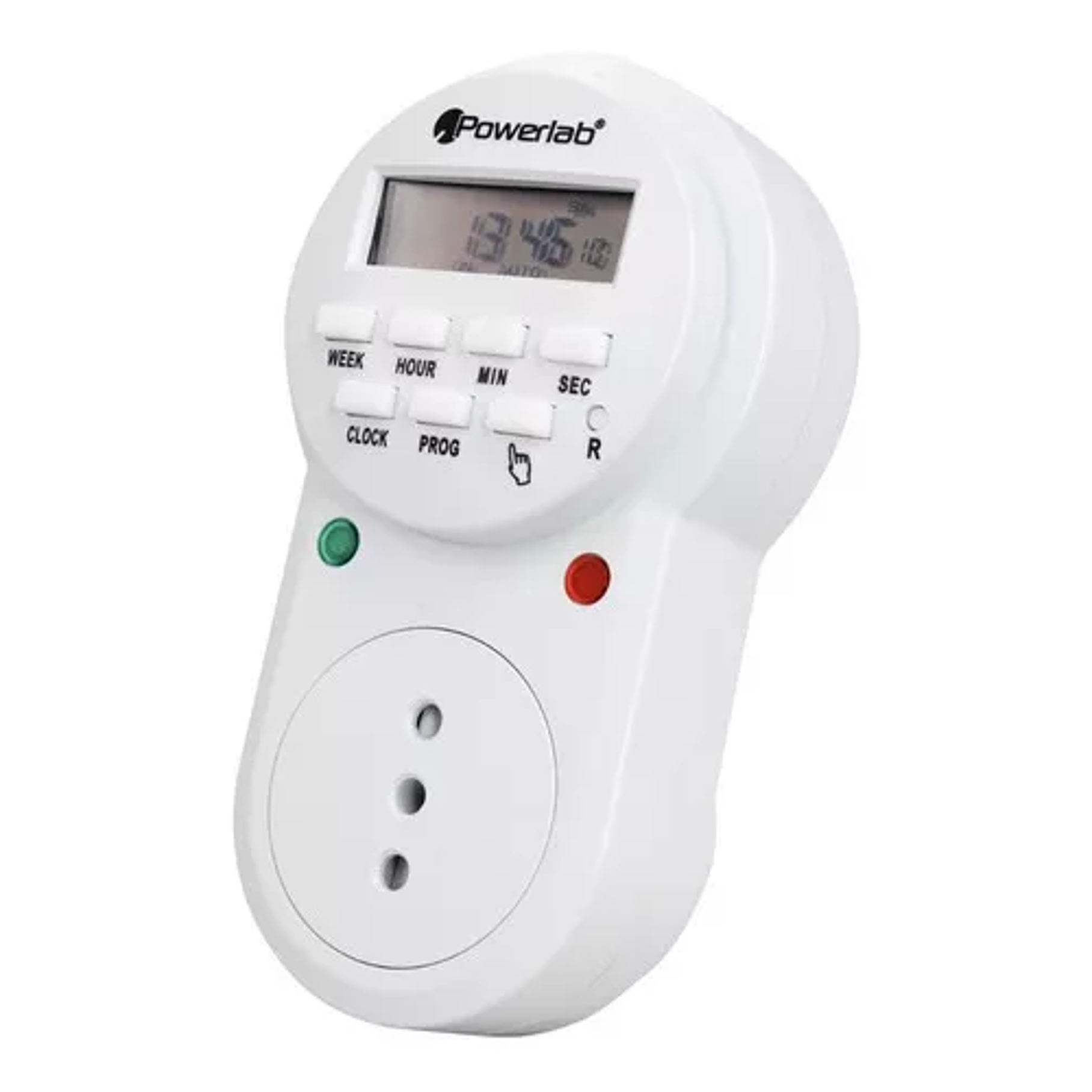 Timer Temporizador Digital Semanal 24/7 Powerlab - 9235 5