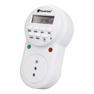 Timer Temporizador Digital Semanal 24/7 Powerlab - 9235