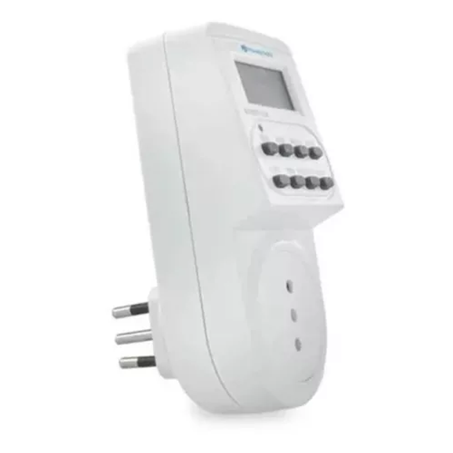 Temporizador Timer Digital 24hrs Powerlab 2300w 220v 3