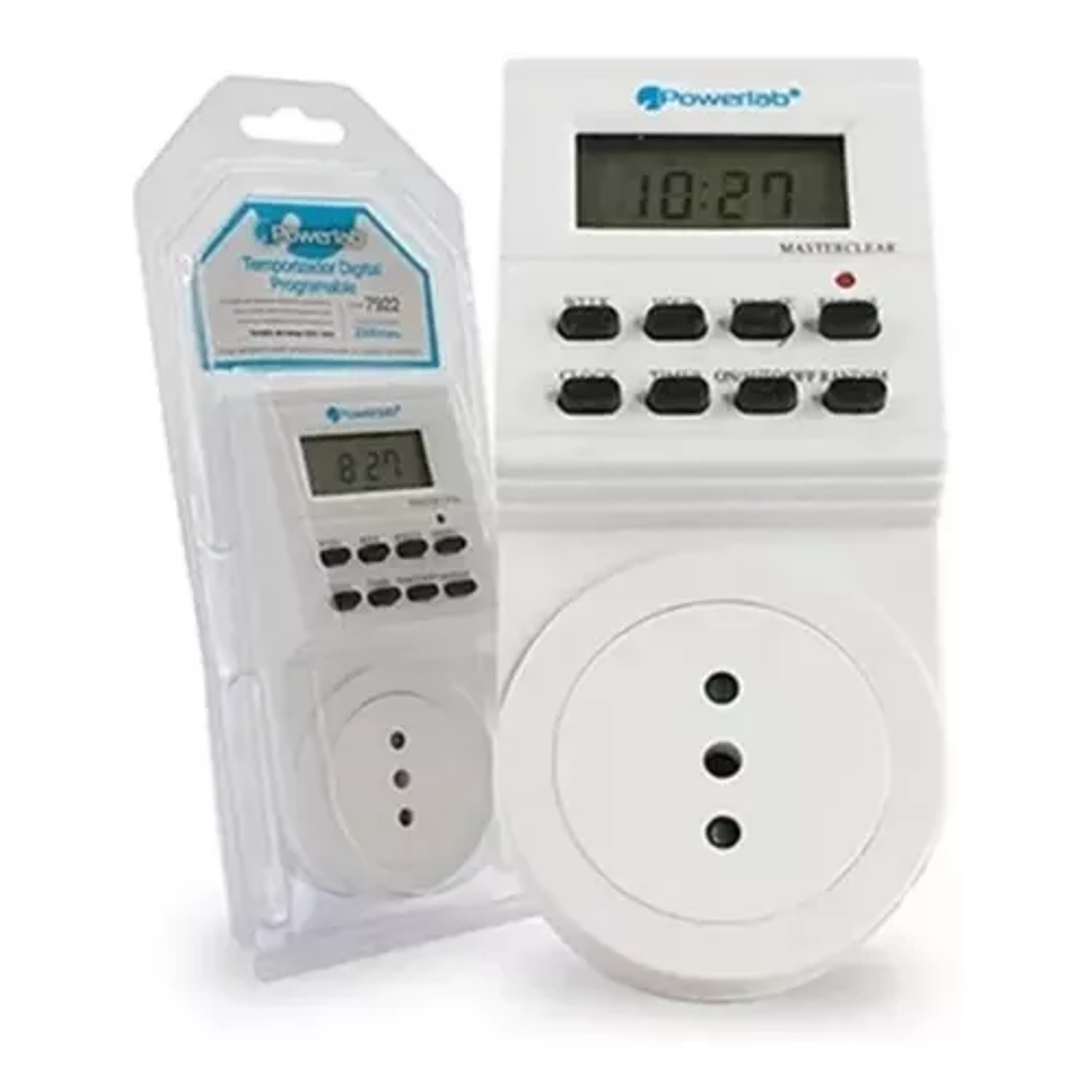 Temporizador Timer Digital 24hrs Powerlab 2300w 220v 1