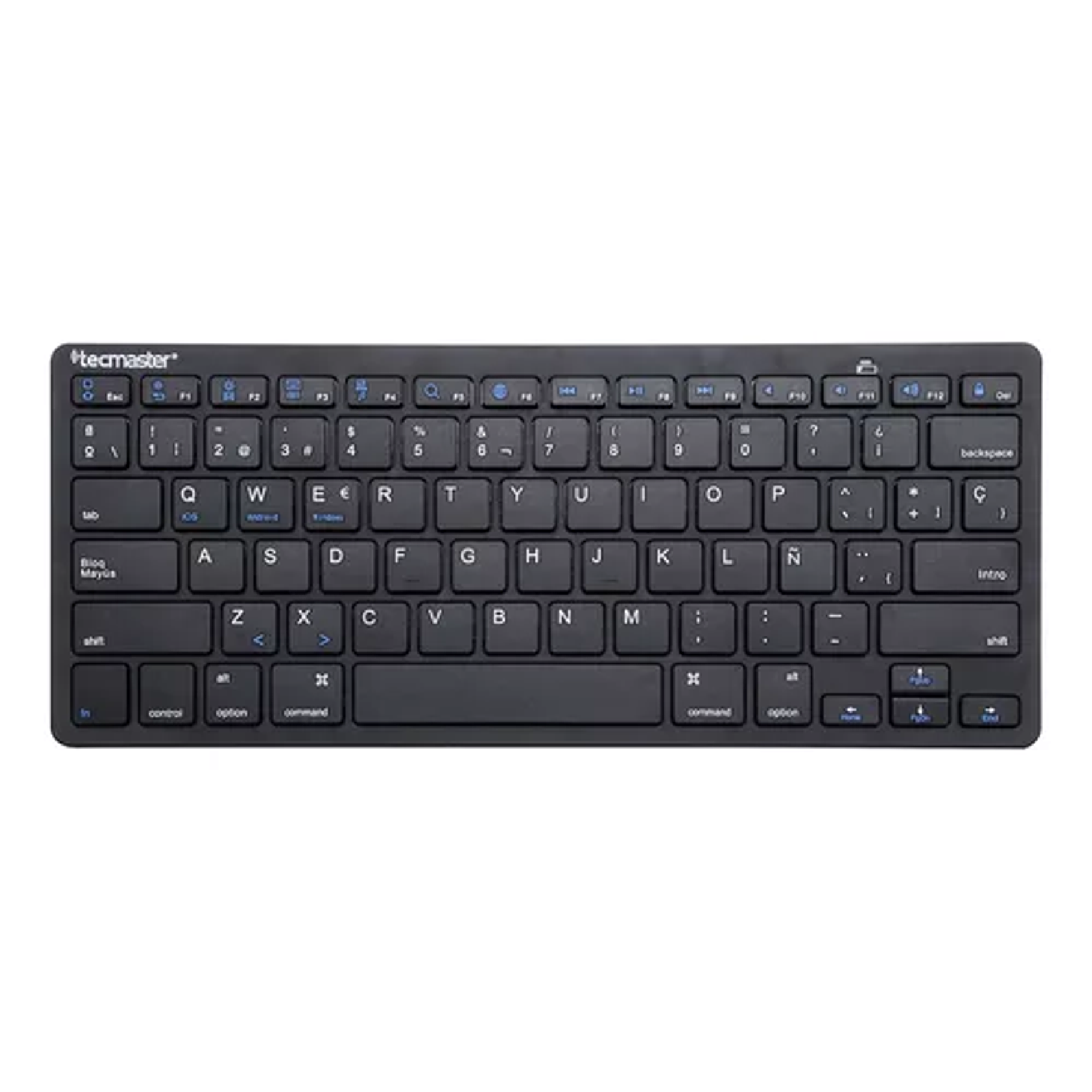 Mini Teclado Tecmaster Bluetooth Negro TM-100506 5