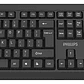 Combo Teclado + Mouse Inalambrico Philips Negro - Miniatura 3