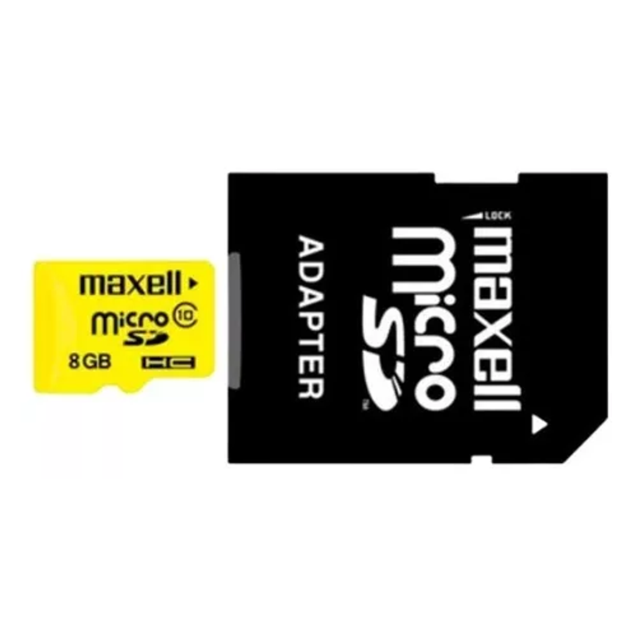 Tarjeta Memoria Micro Sd 8gb Clase 10 Uhs-1 Maxell 3
