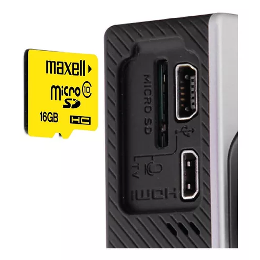 Tarjeta Memoria Micro Sd 16gb Clase 10 90mb/s Uhs-1 Maxell 3