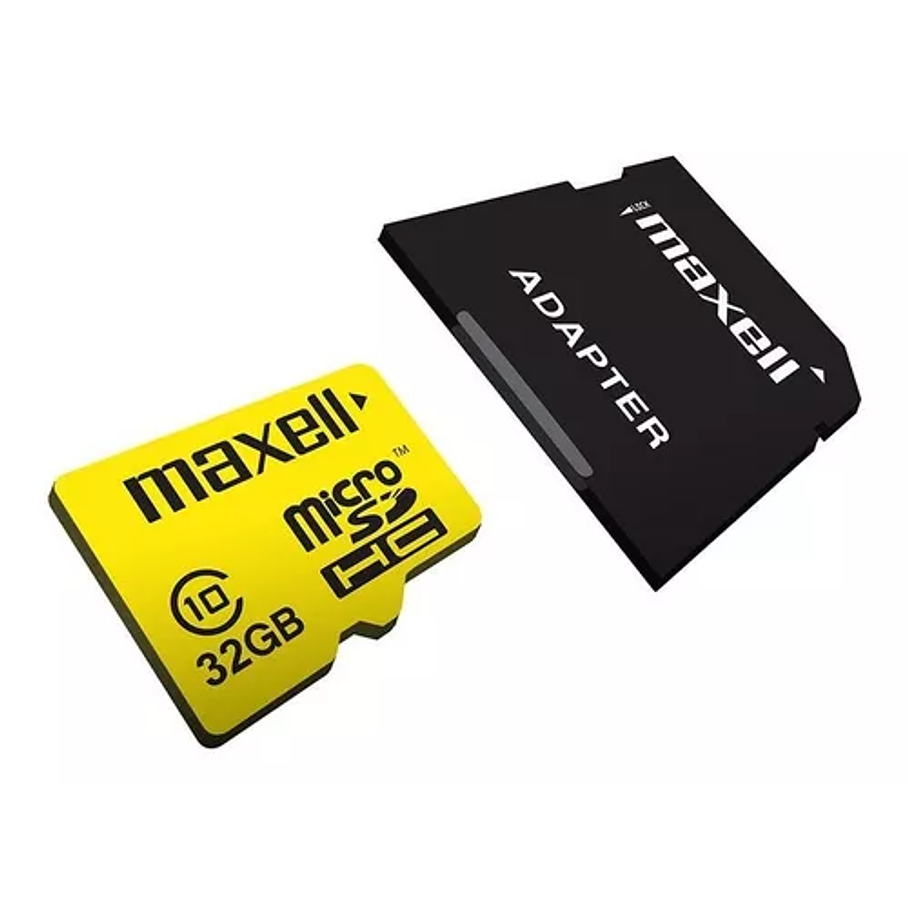 Tarjeta Micro Sd Memoria 32gb Cl 10 90mb/s Maxell 3