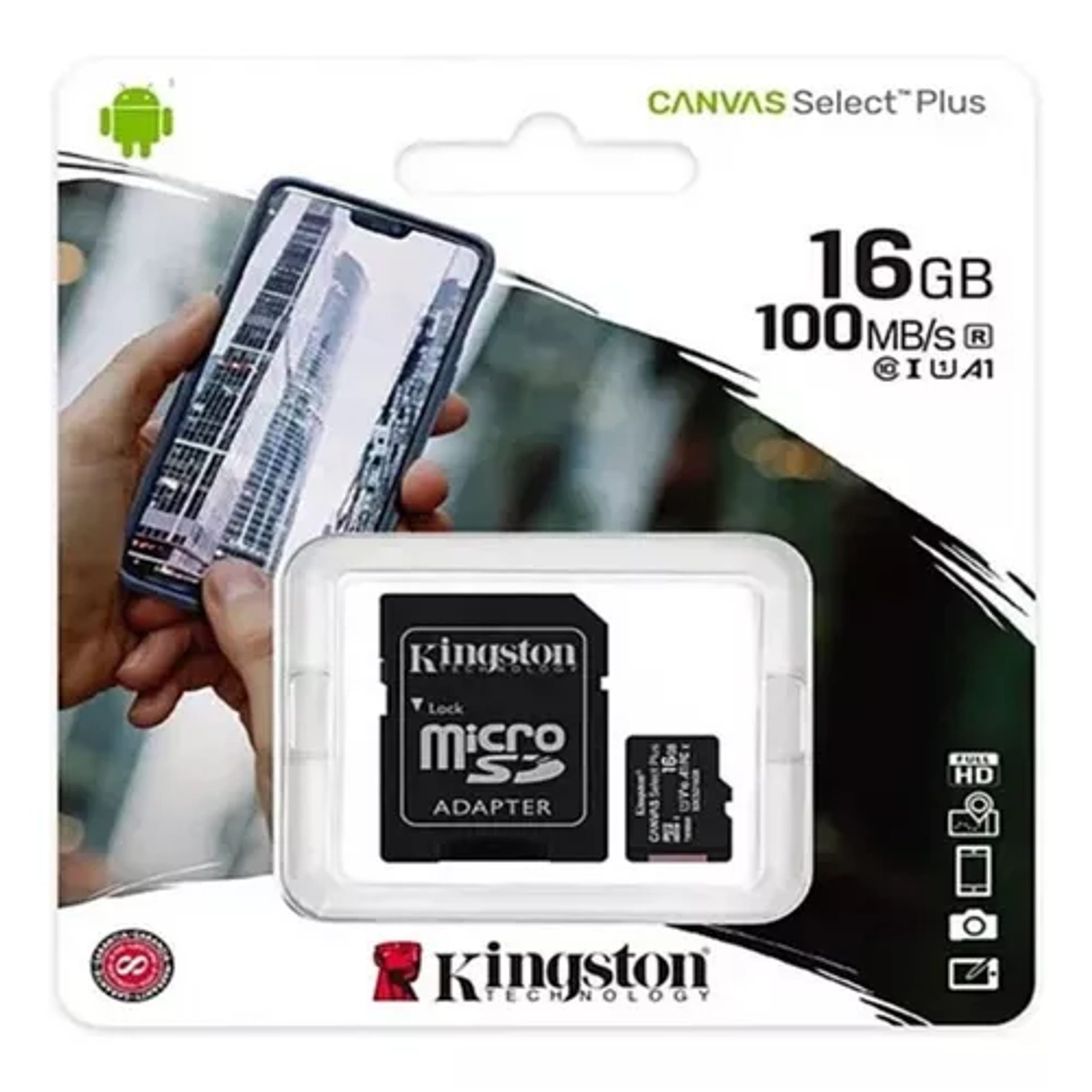 Memoria Micro Sd 16gb Kingston 1