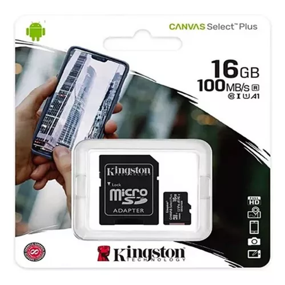 Memoria Micro Sd 16gb Kingston 1