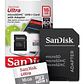 Memoria Micro Sd Sandisk Ultra 16gb + Adaptador - Miniatura 1