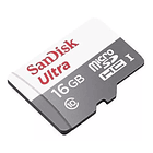 Memoria Micro Sd Sandisk Ultra 16gb + Adaptador 4