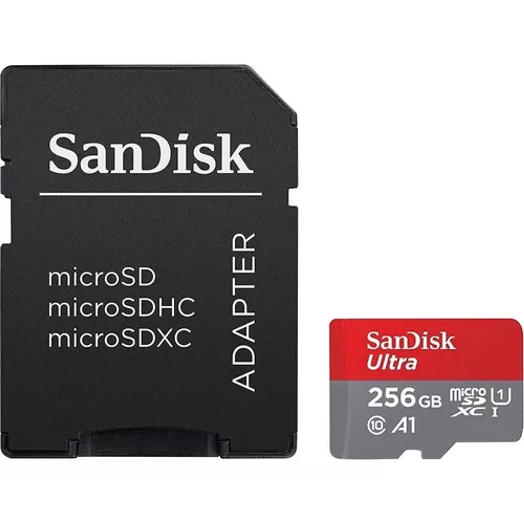 Tarjeta de memoria SanDisk SDSQUAR-256G-GN6MA Ultra con adaptador SD 256GB 2