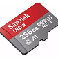 Tarjeta de memoria SanDisk SDSQUAR-256G-GN6MA Ultra con adaptador SD 256GB - Miniatura 3
