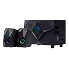 Subwoofer Monster Games Burst 2.1 Color Negro 1