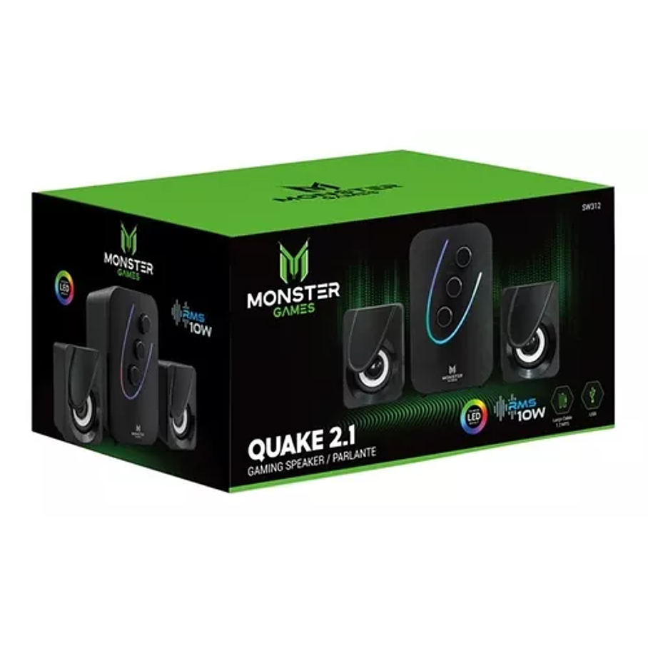 Subwoofer Monster Games Quake 2.1 3