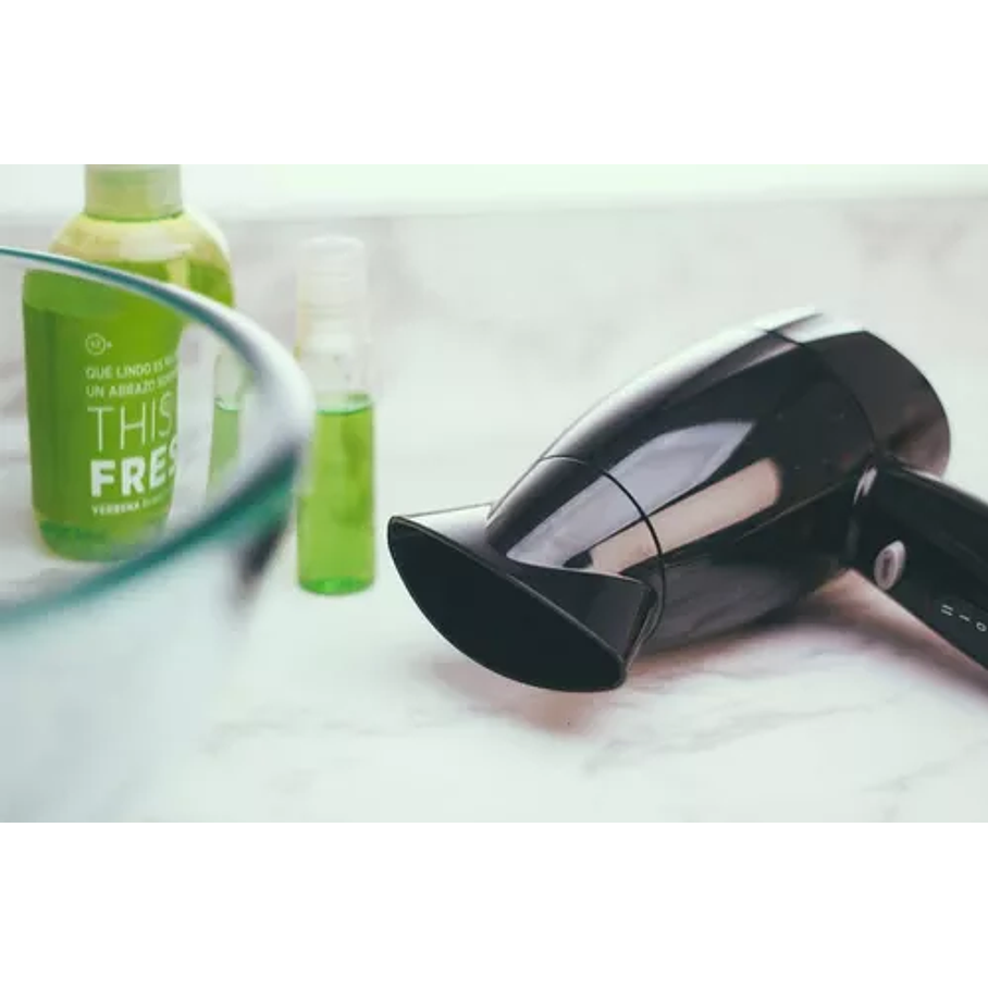 Secador Gama Eolic Travel Ion Turmalina Plegable Compacto Color Negro 4