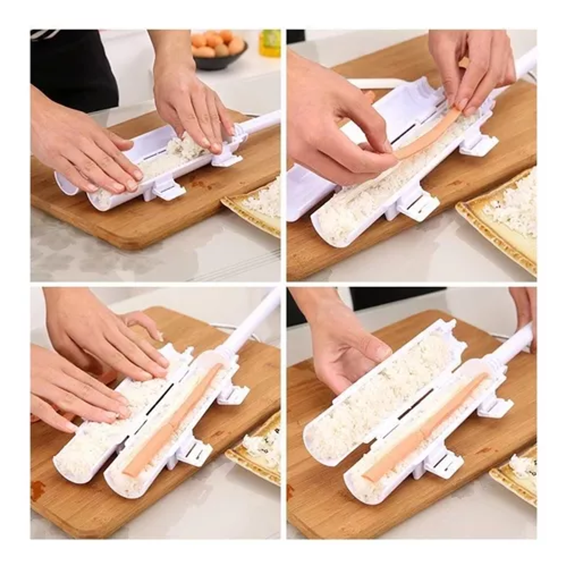 Maquina Para Hacer Sushi Facil Sushezi Bazooka Sushi 6