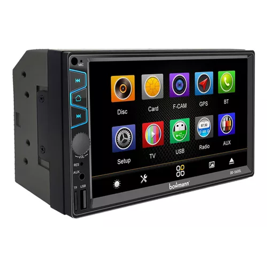 Radio Carro Pantalla Tactil 7' Mirrorlink Usb Sd Color Negro 1