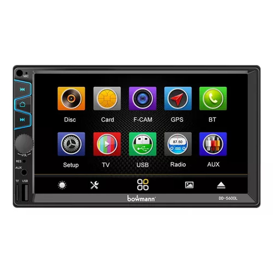Radio Carro Pantalla Tactil 7' Mirrorlink Usb Sd Color Negro 2