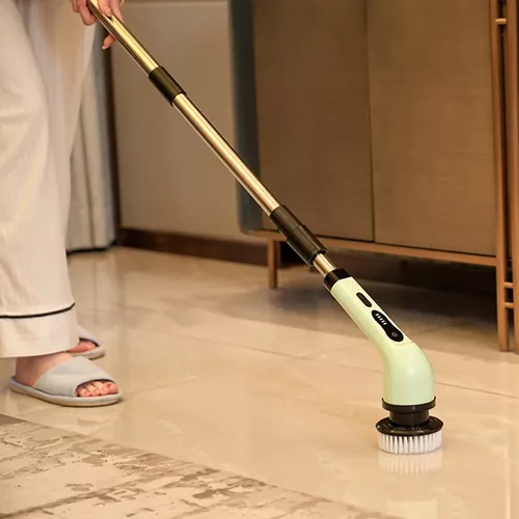 Cepillo De Limpieza Lavaplatos Telescópico Automático 7 en 1 2