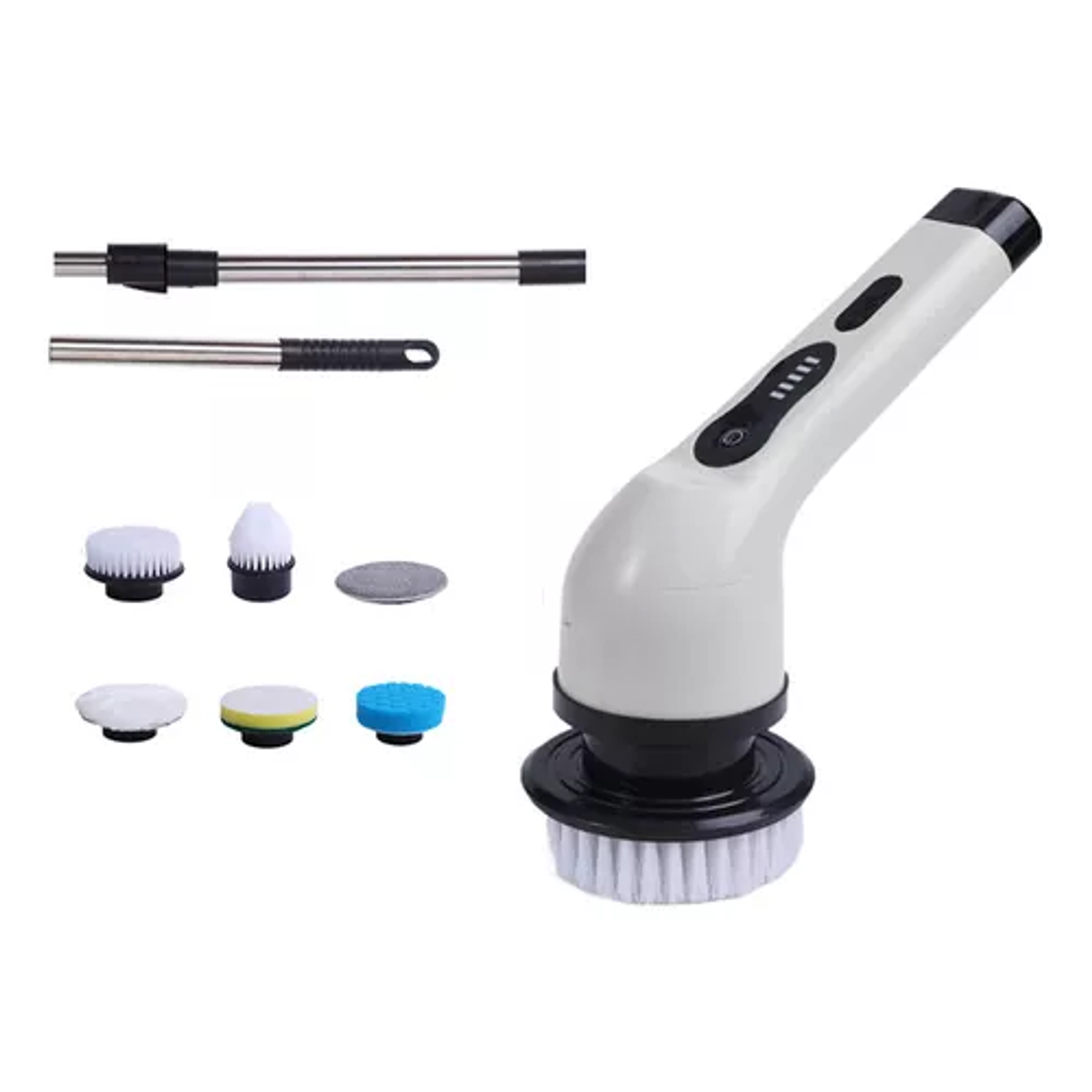 Cepillo De Limpieza Lavaplatos Telescópico Automático 7 en 1 1