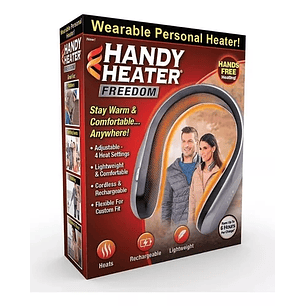 Calentador Cuello Inalámbrico 4 Niveles Calor Recargable Usb