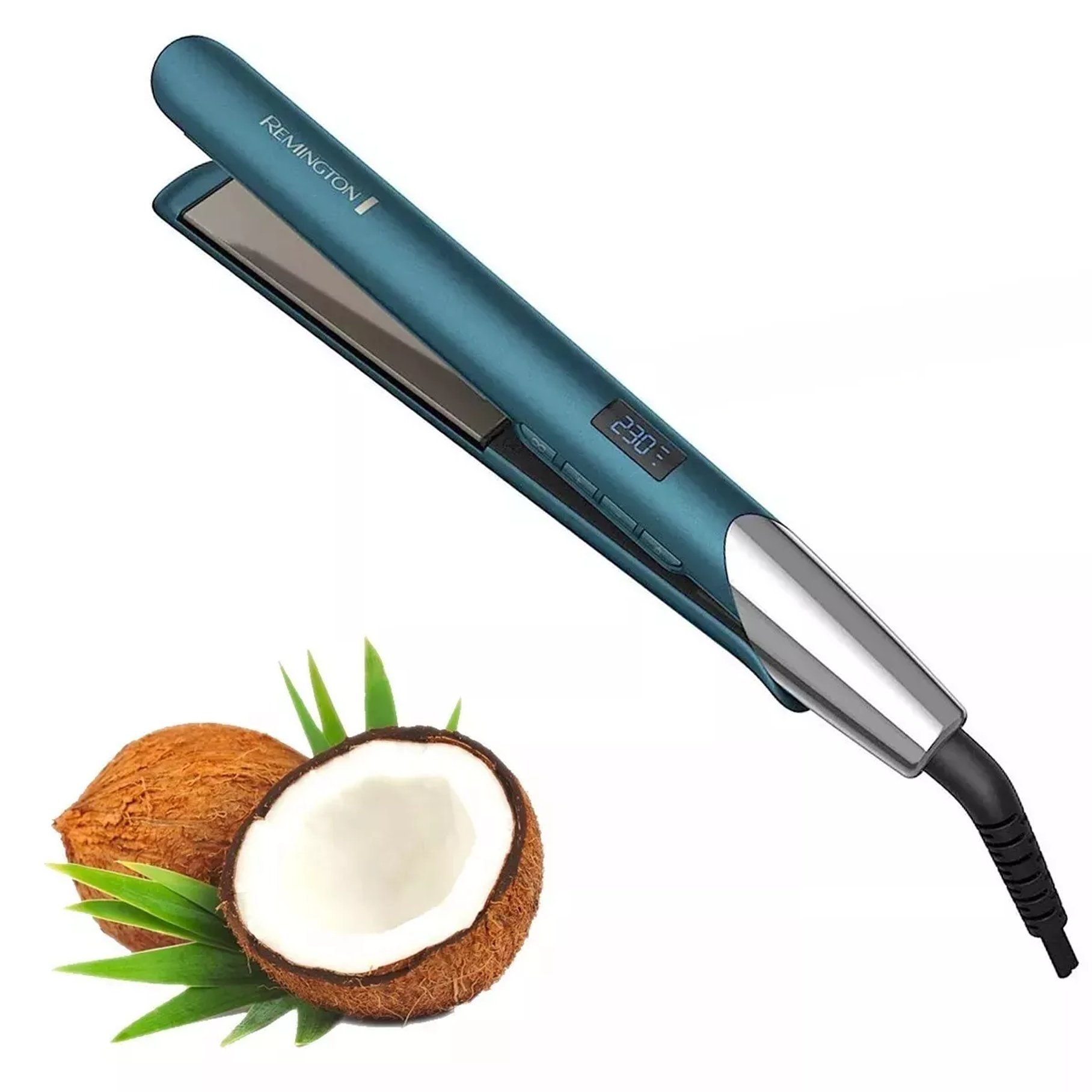 Alisador Remington Coconut Theraphy S8607 Color Azul claro 1