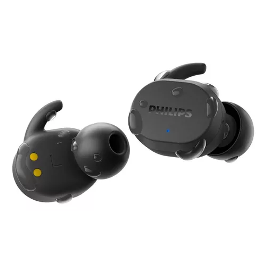 Audífono Bluetooth Philips Tat3216 Color Negro Luz Blanco 2