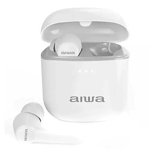 Audífonos Bluetooth Aiwa Tws Aw-8 Color Blanco
