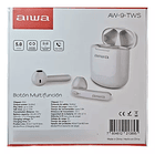 Audífonos Aiwa Inalámbricos Tipo Tws Bluetooth Aw-9tws Color Blanco 4