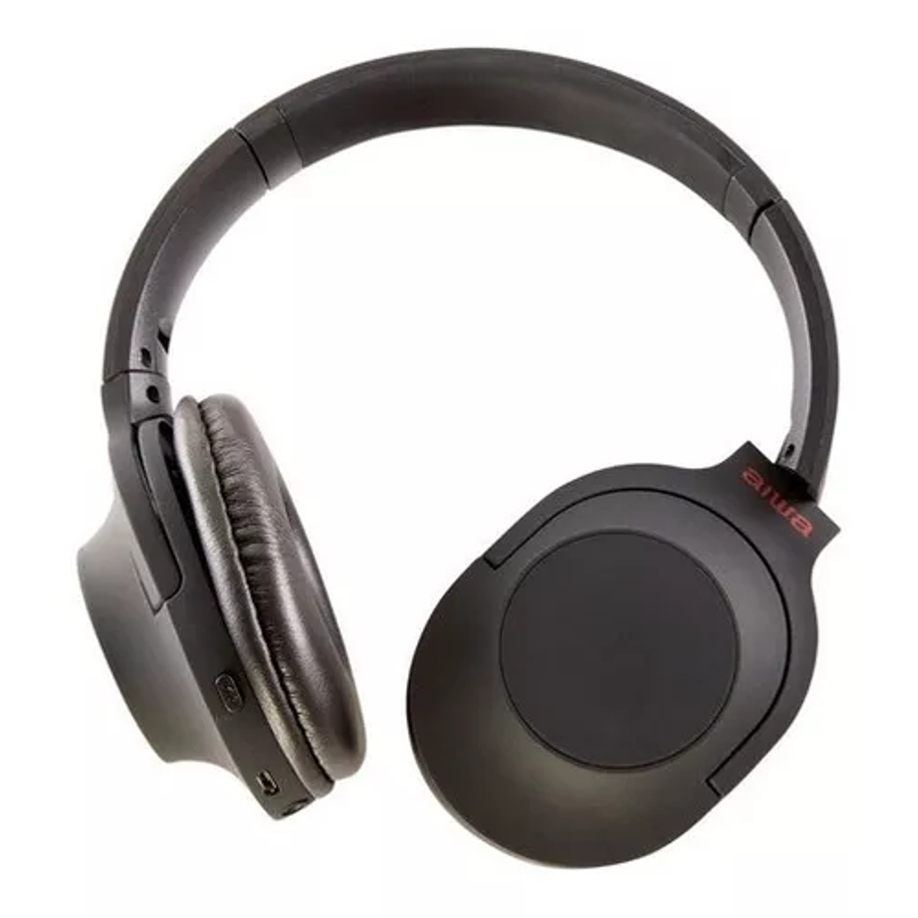 Audífonos Aiwa On-ear Plegables Incluye Micrófono Bt-207 Vc Color Negro 3