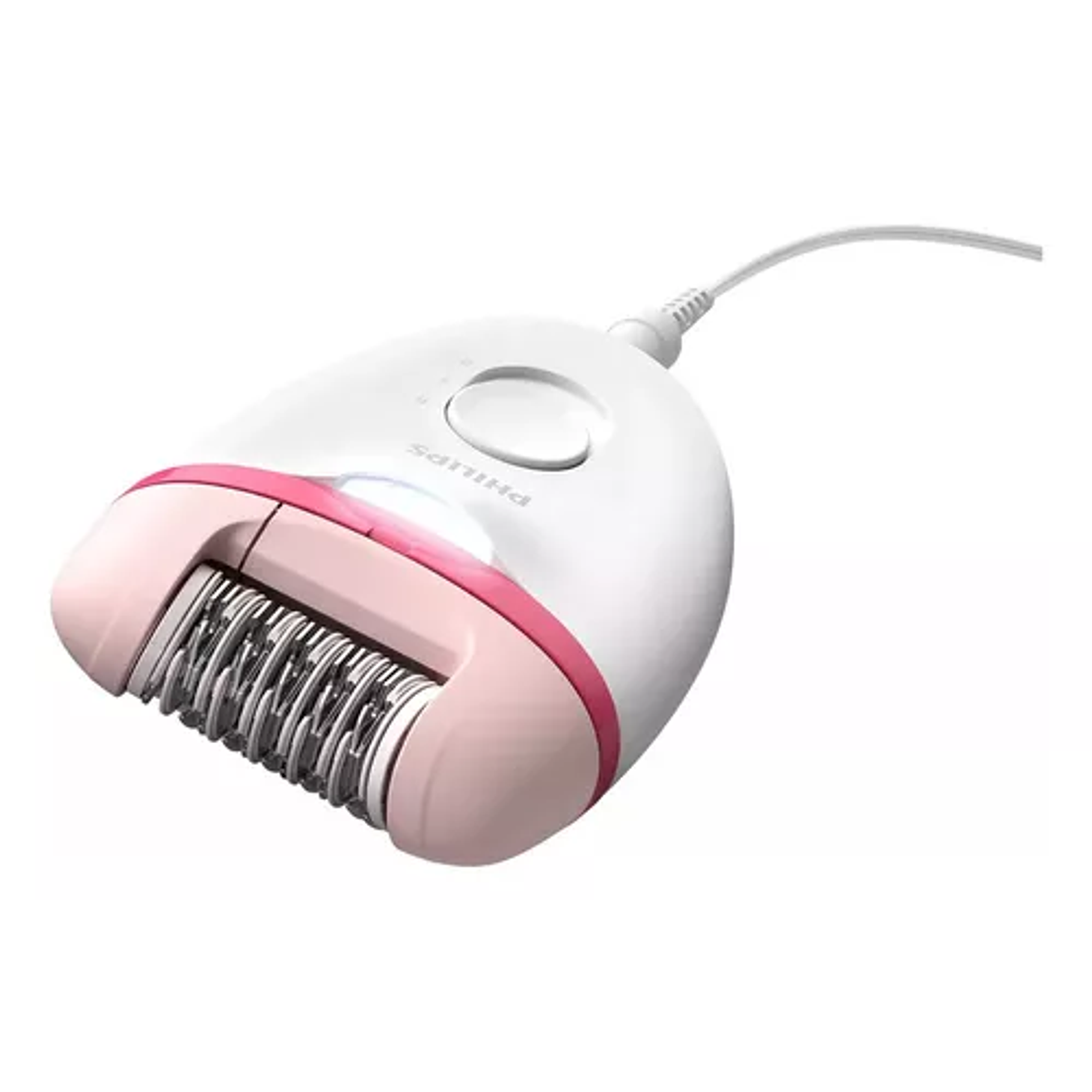 Depiladora Philips Satinelle Essential Compacta Bre255/00 Color Rosa y blanco 4