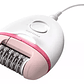 Depiladora Philips Satinelle Essential Compacta Bre255/00 Color Rosa y blanco - Miniatura 4