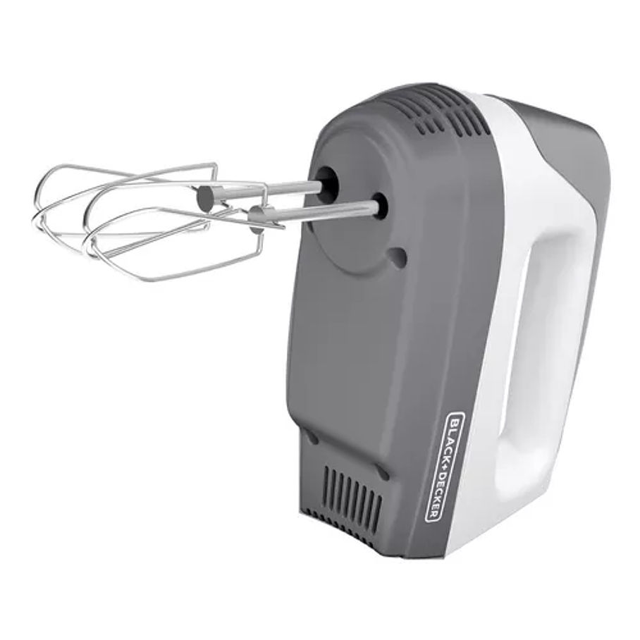Batidora de mano Black+Decker MX1500 gris y blanca 50 Hz 120 V 4