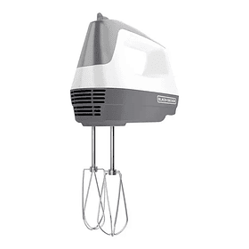 Batidora de mano Black+Decker MX1500 gris y blanca 50 Hz 120 V