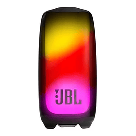 Parlante JBL Pulse 5 portátil con bluetooth waterproof negra 110V/220V