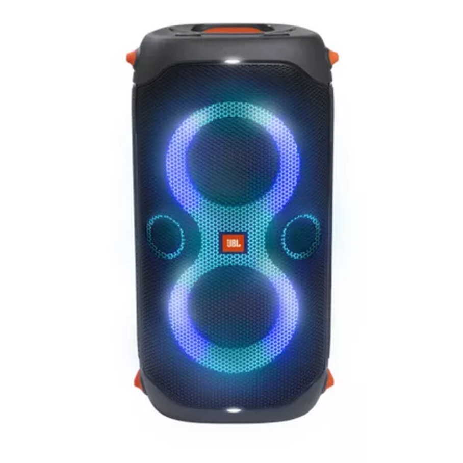 Parlante JBL PartyBox 110 portátil con bluetooth negra 100V/240V 6